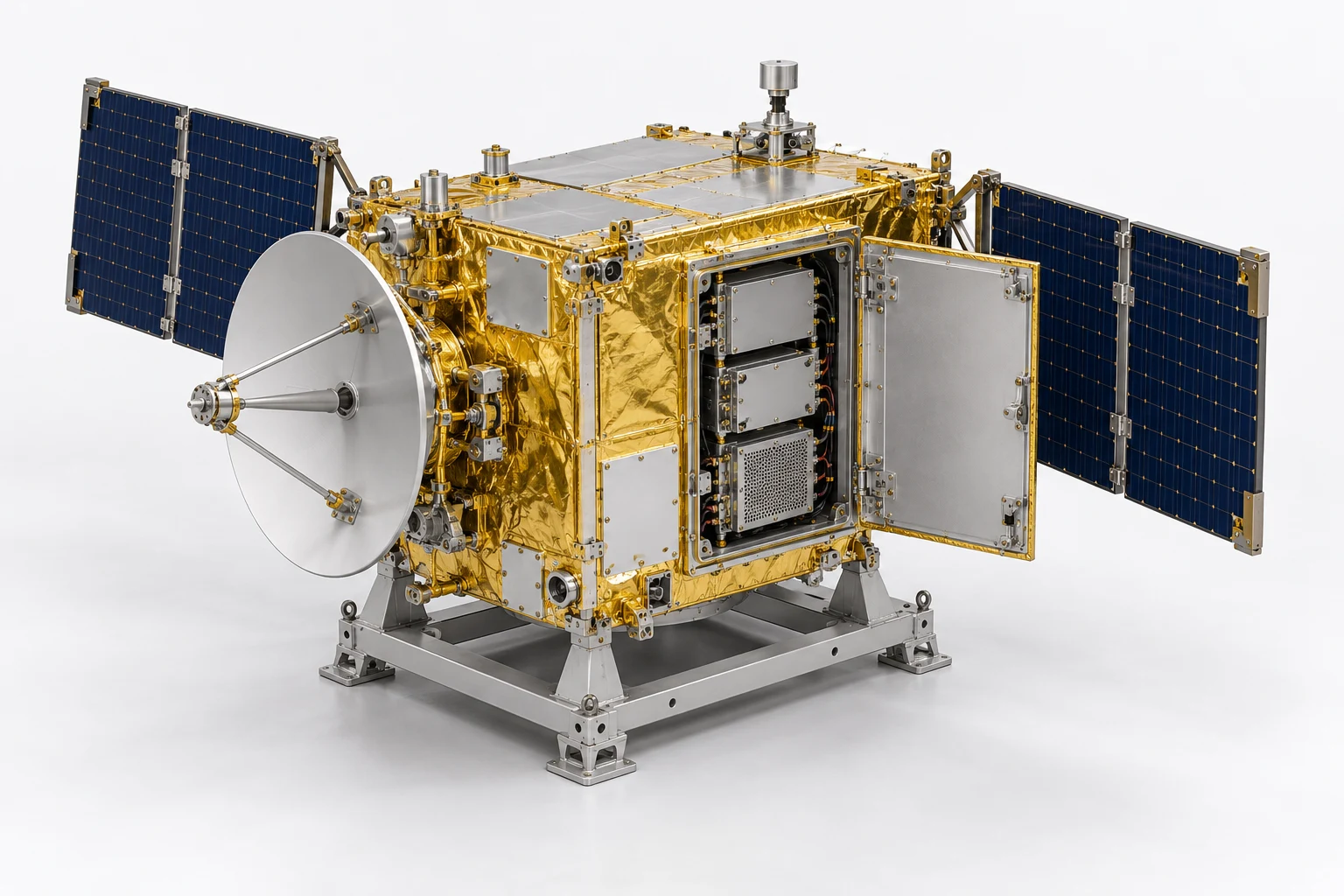 Serviceable satellite — multiview concept preview