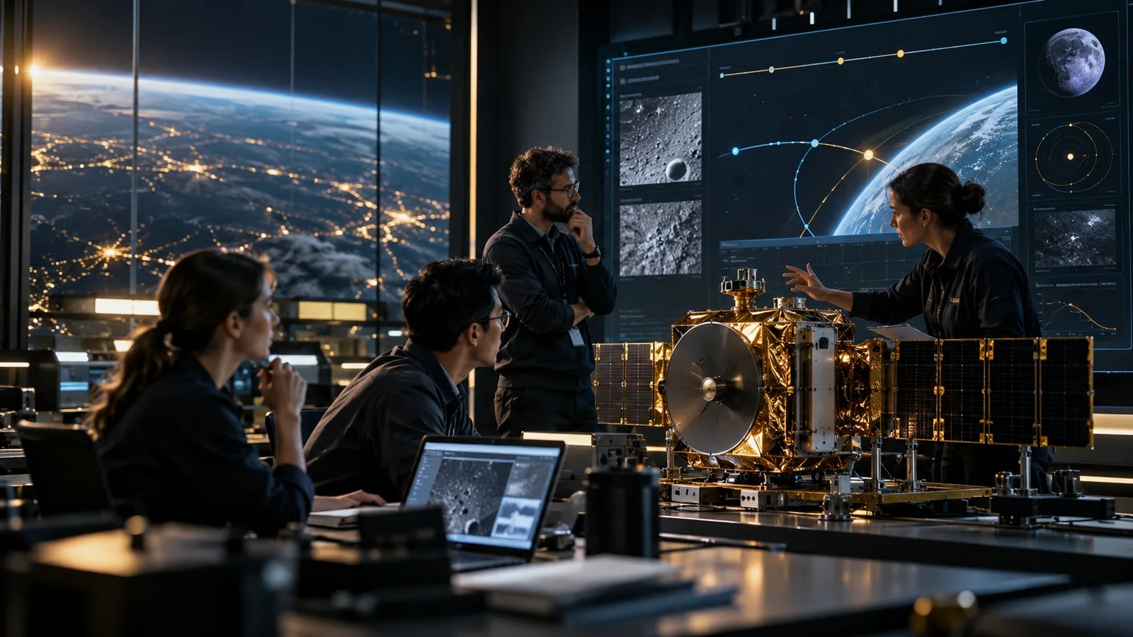 Situation Room and Creator space concept